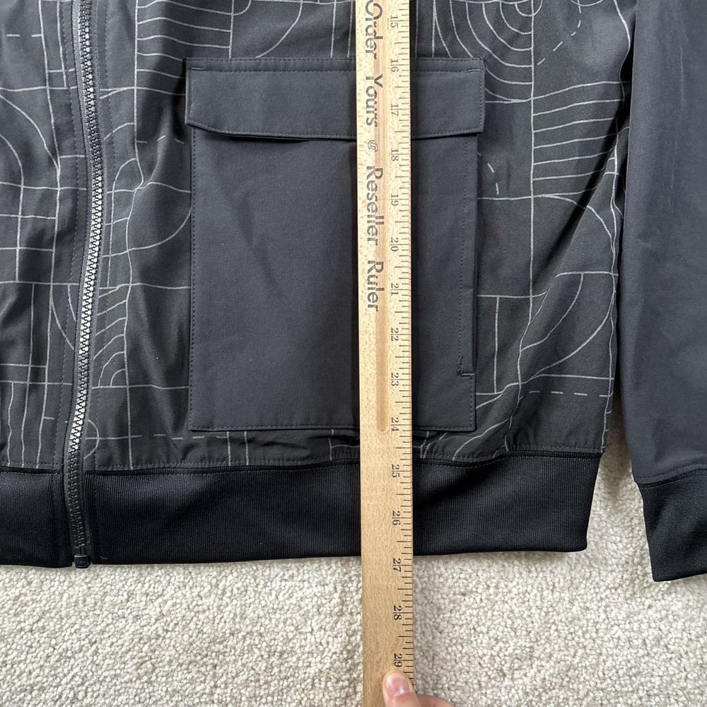 Adidas Nebraska Huskers Playoff FZ Jacket Men's Size XL Black Team Issue - Picture 6 of 14